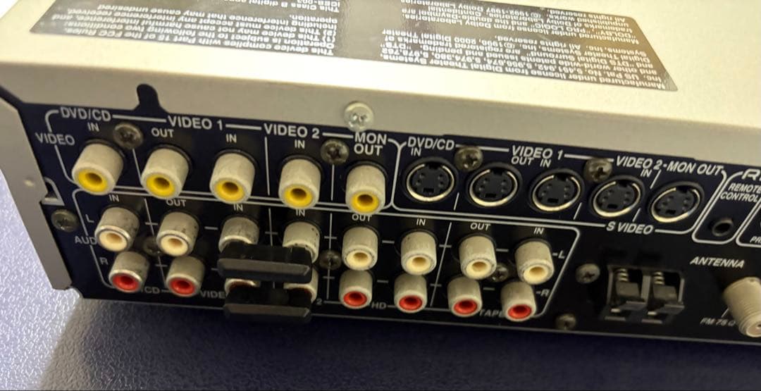 中古品 ONKYO AVレシーバー TX-L5