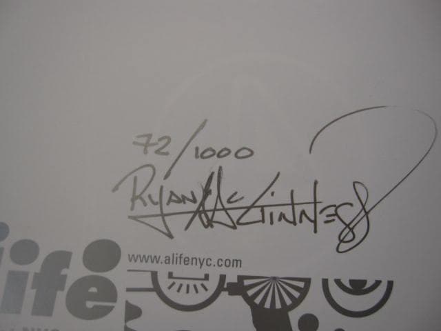 Luxurygood　Ryan Mcginness　直筆サイン　限定1000部
