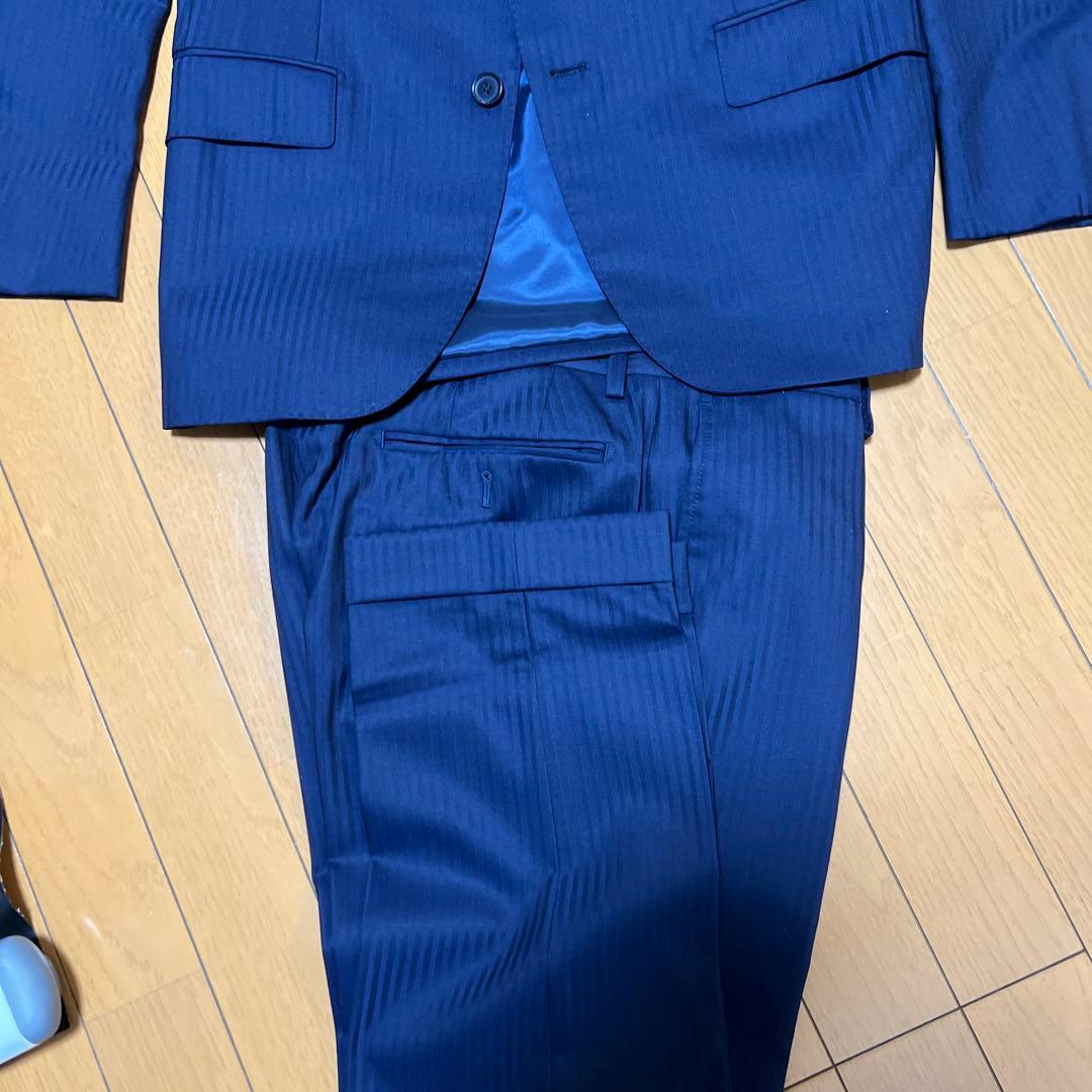 グリーンレーベルリラクシング レダ ネイビー スーツ セットアップ