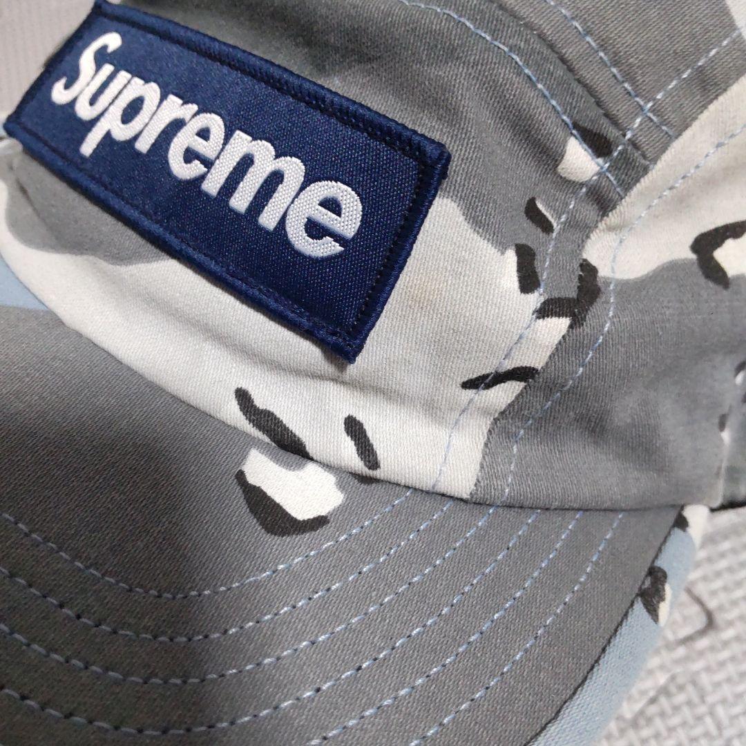 Supreme シュプリーム キャップ カモフラ デザートカモ