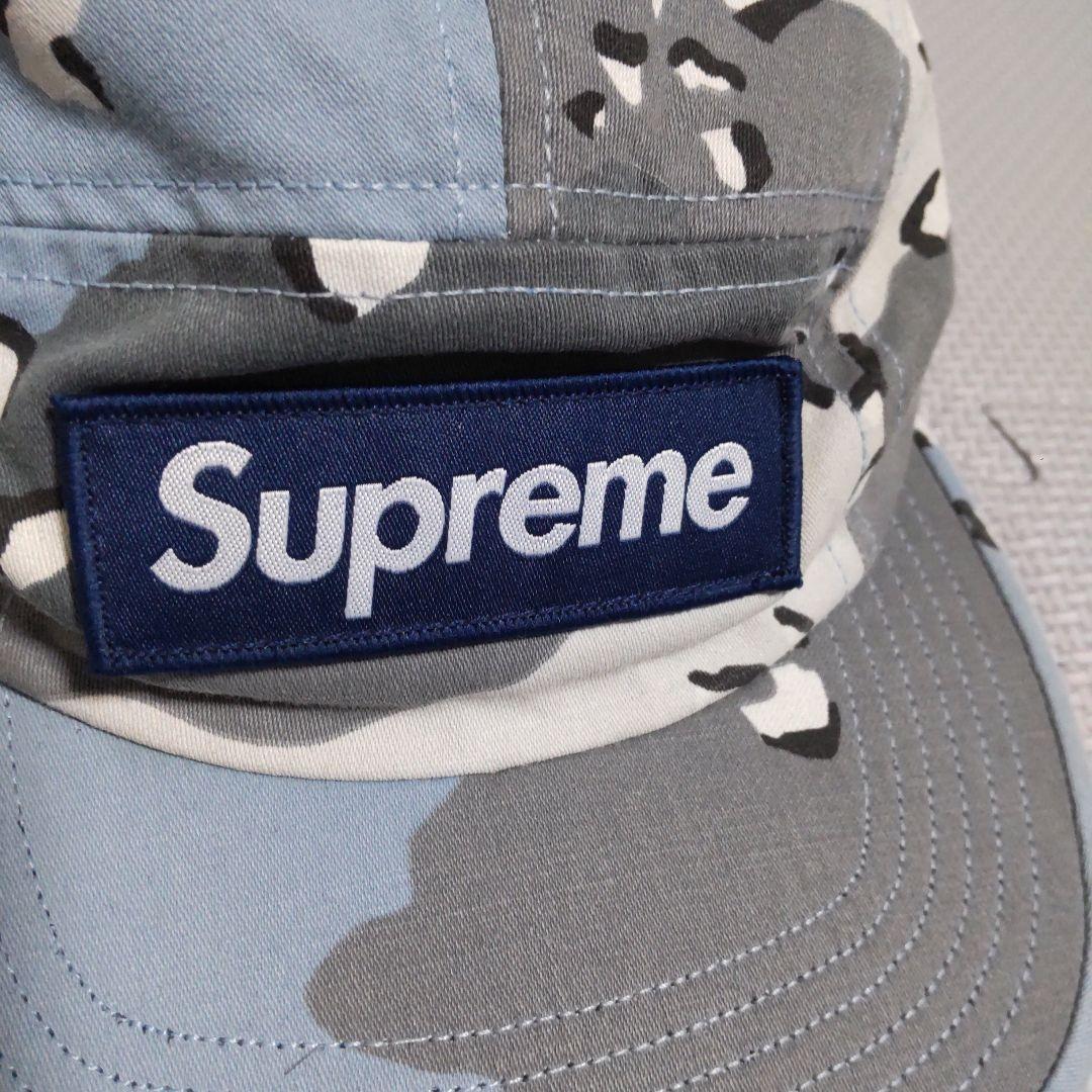 Supreme シュプリーム キャップ カモフラ デザートカモ