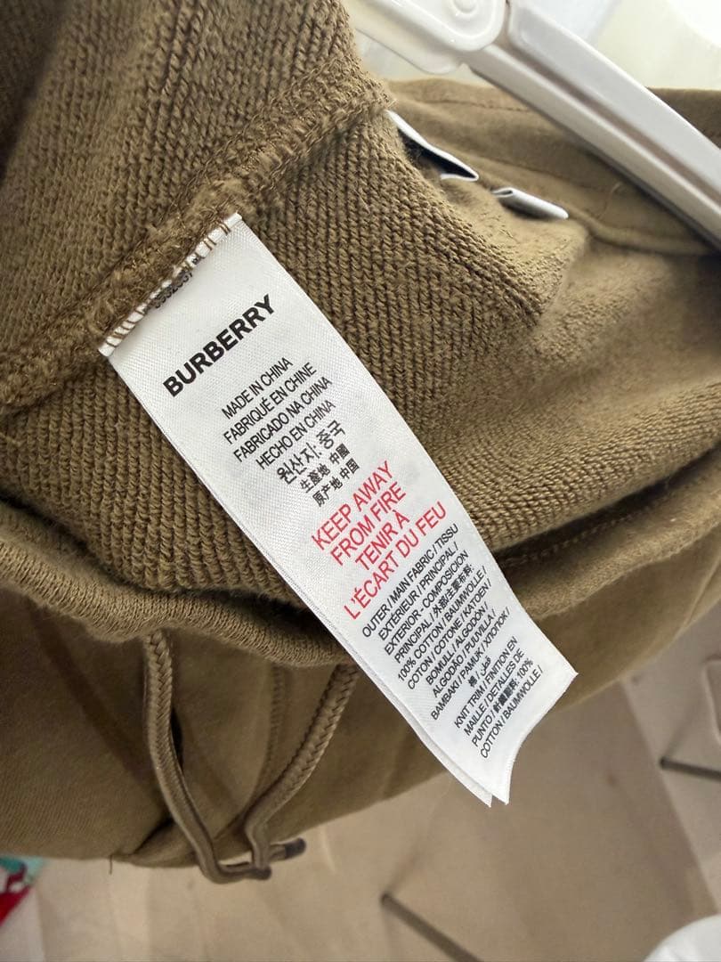 BURBERRY スウェット 14Y オリーブグリーン
