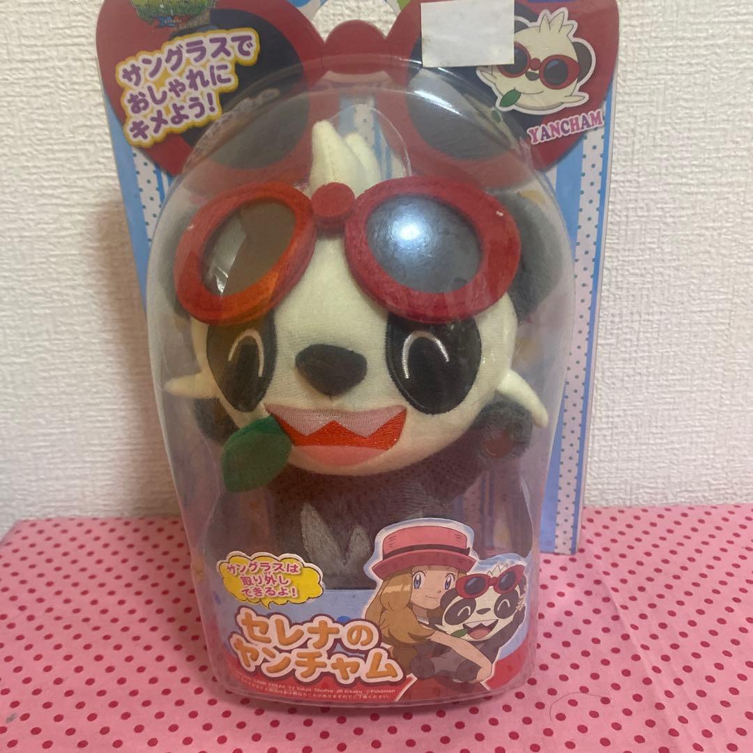 ポケモン　タカラトミー　セレナのヤンチャム &ヤンチャムぬいぐるみ未使用タグ付き