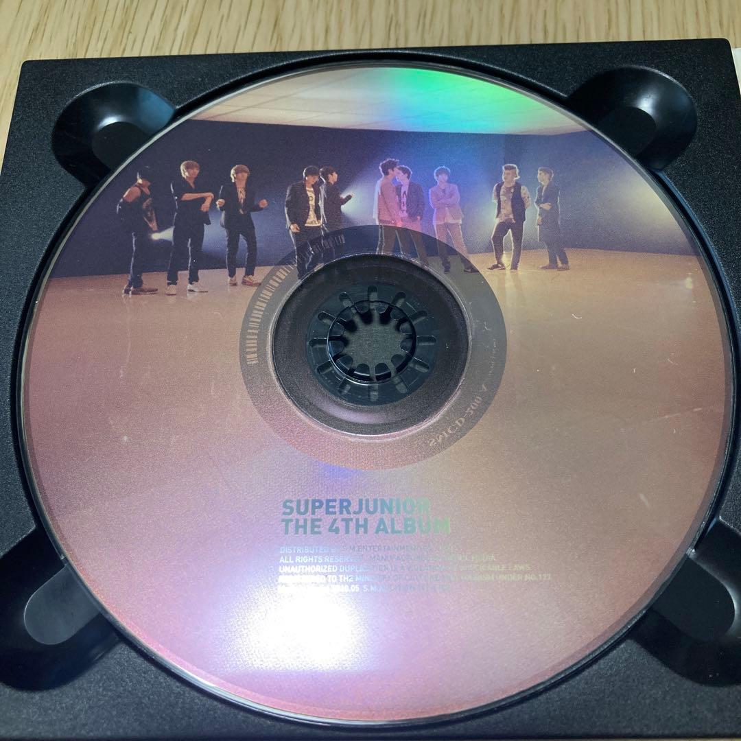 【CD+トレカ】super junior 4集アルバム　bonamana 韓国語