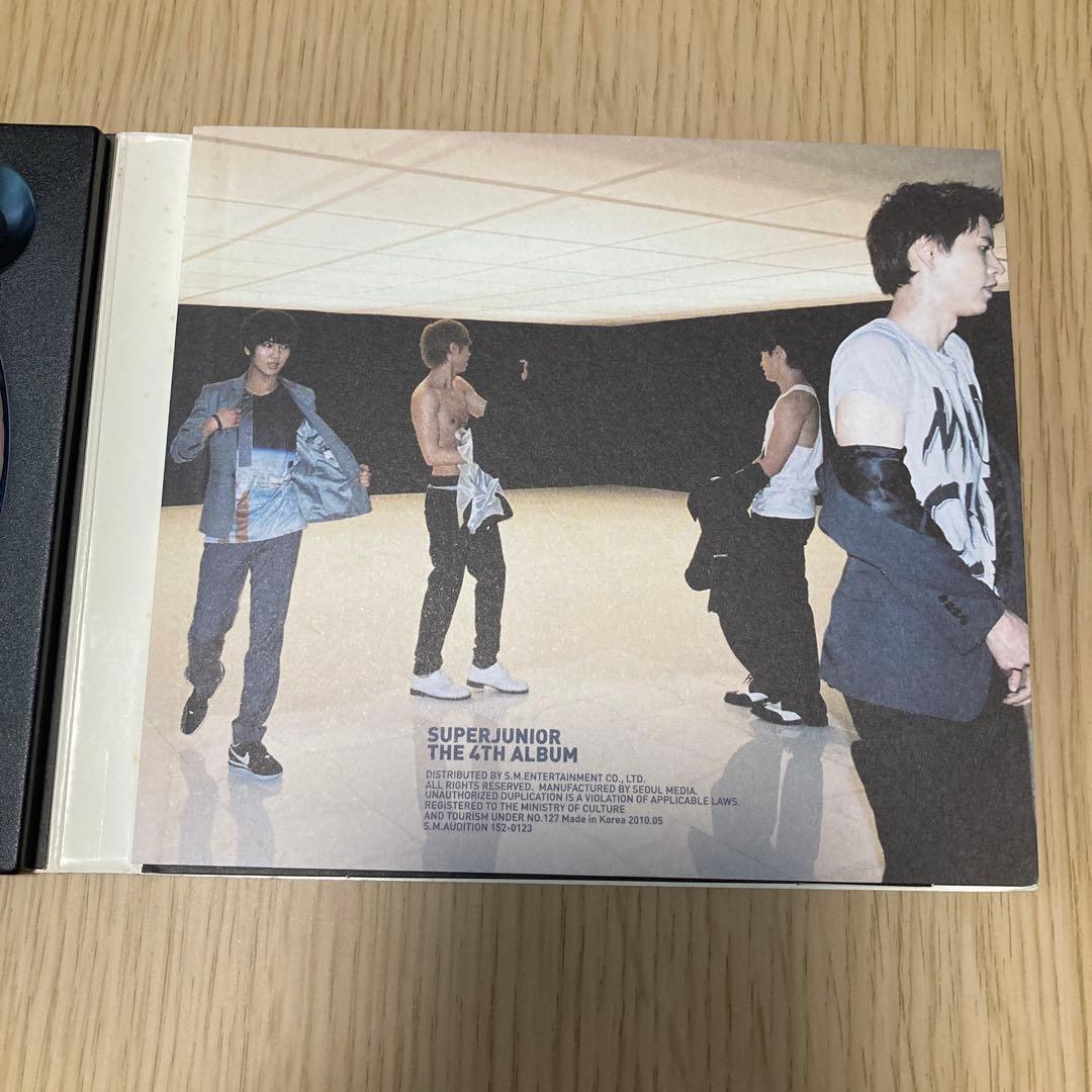 【CD+トレカ】super junior 4集アルバム　bonamana 韓国語