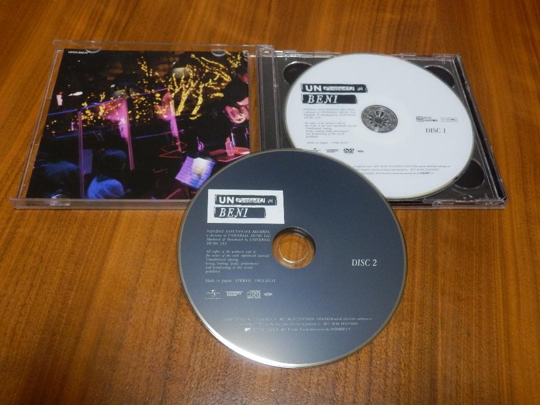 BENI CD+DVD「MTV UNPLUGGED」