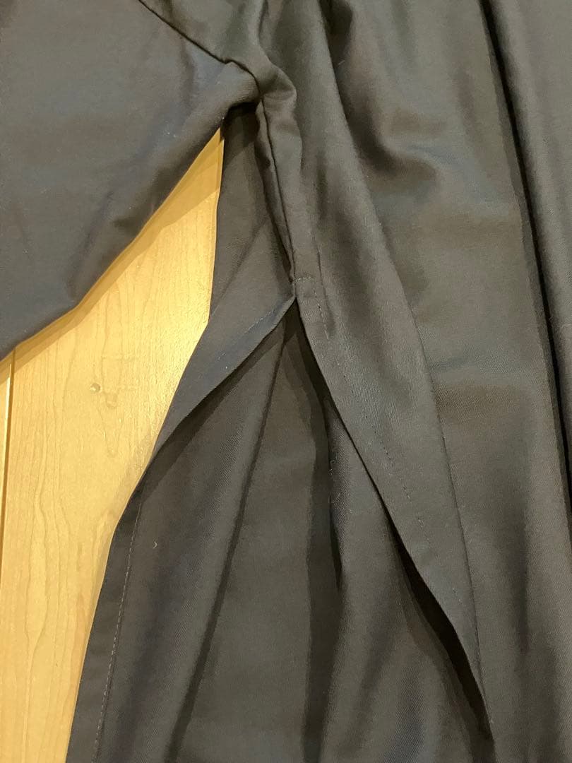 新品未使用　MaxMara ブラック　毛　スプリングコート　サイズ42