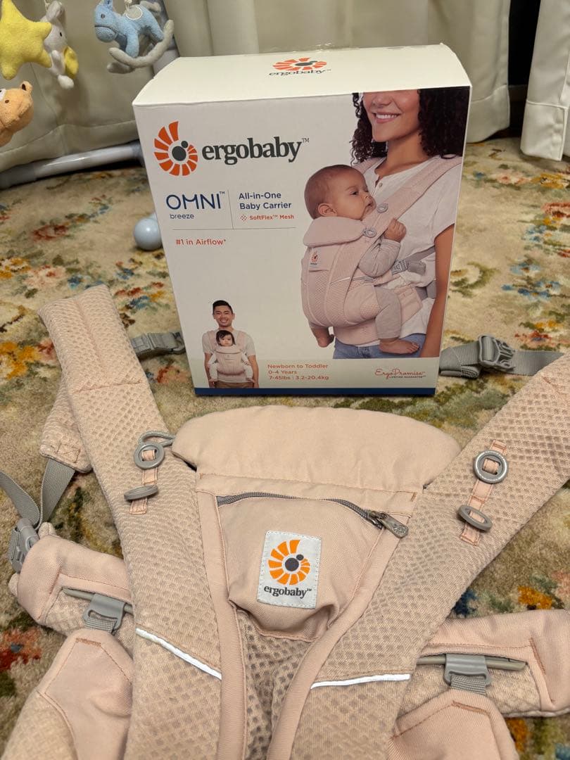 ergobaby OMNI breeze ピンククオーツ