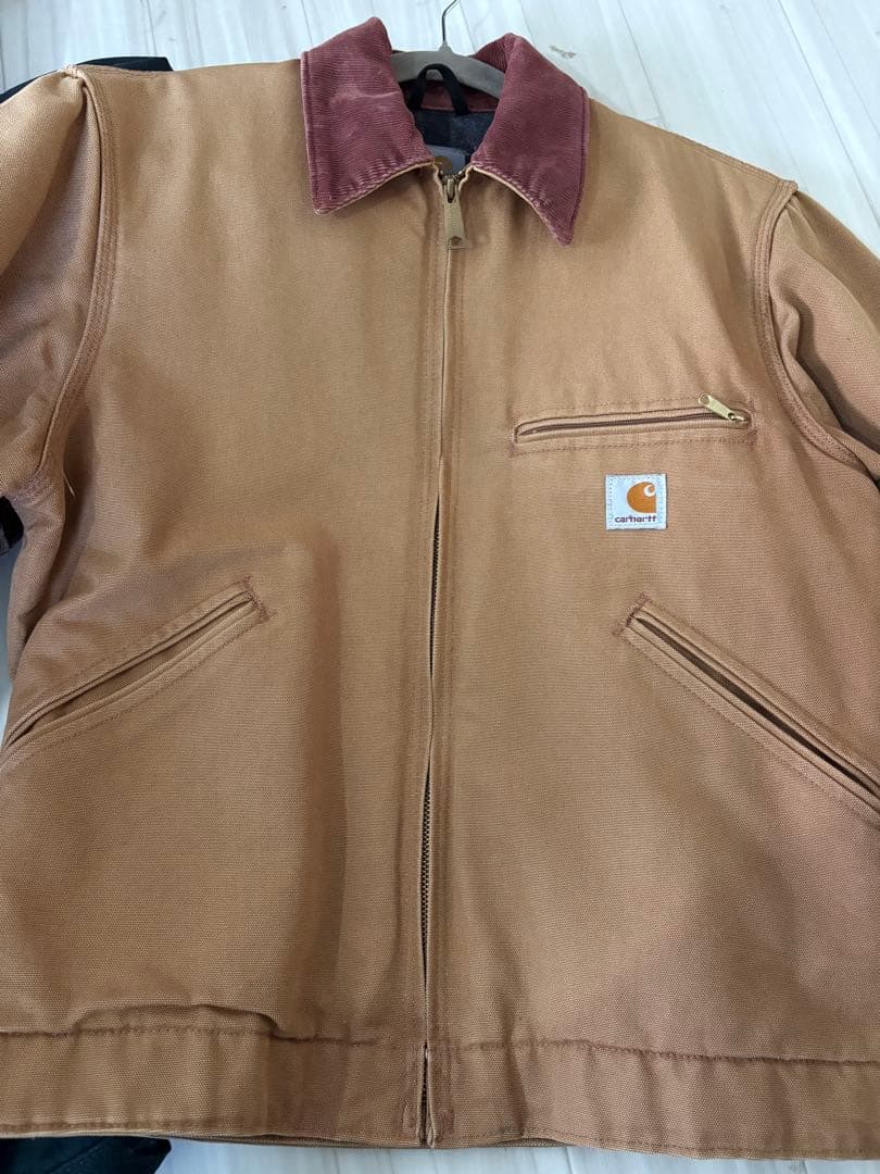 Carhartt デトロイトジャケット J001 BRN サイズS カーハート