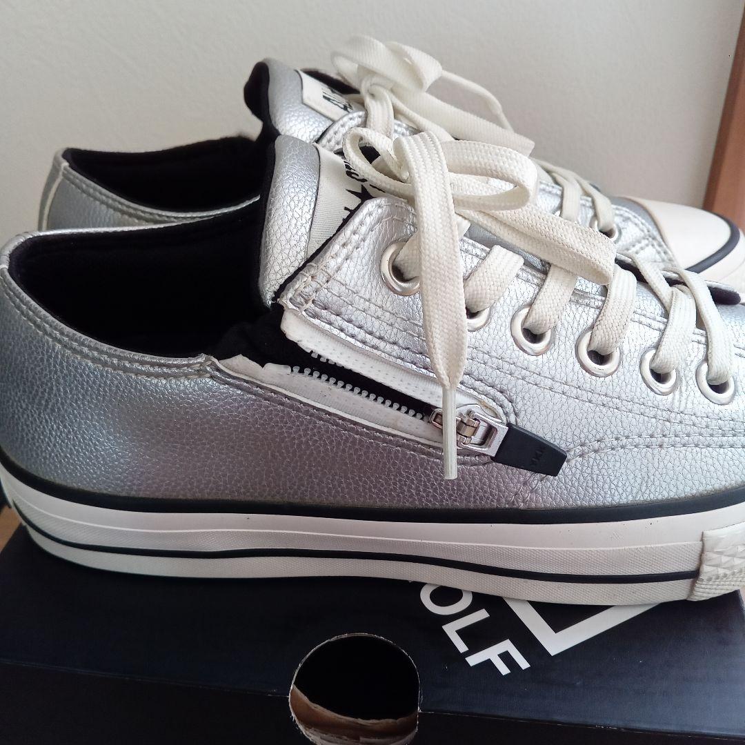 CONVERSE ALL STAR GF Z OX シルバー 23cm
