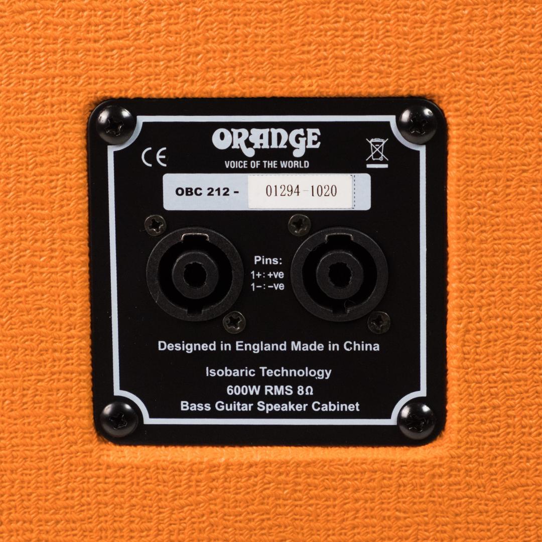 ORANGE 600W ベースアンプキャビネット 2 x 12\"
