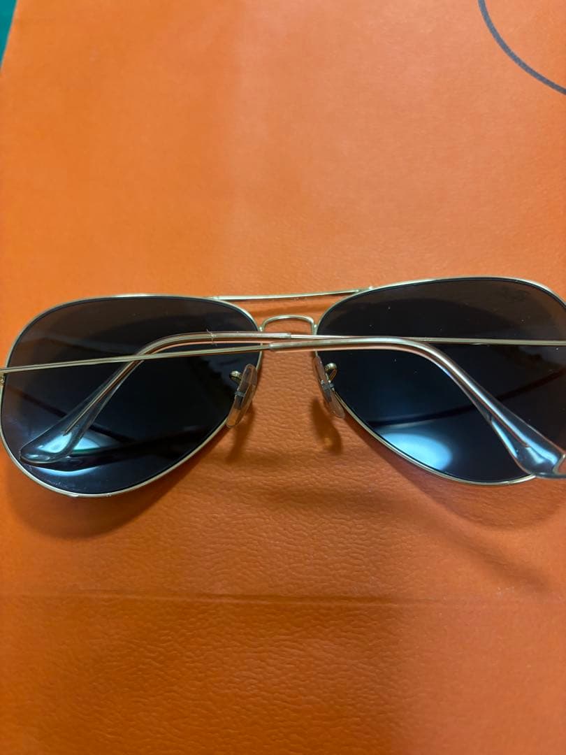 Ray-Ban Chromance サングラス ゴールド
