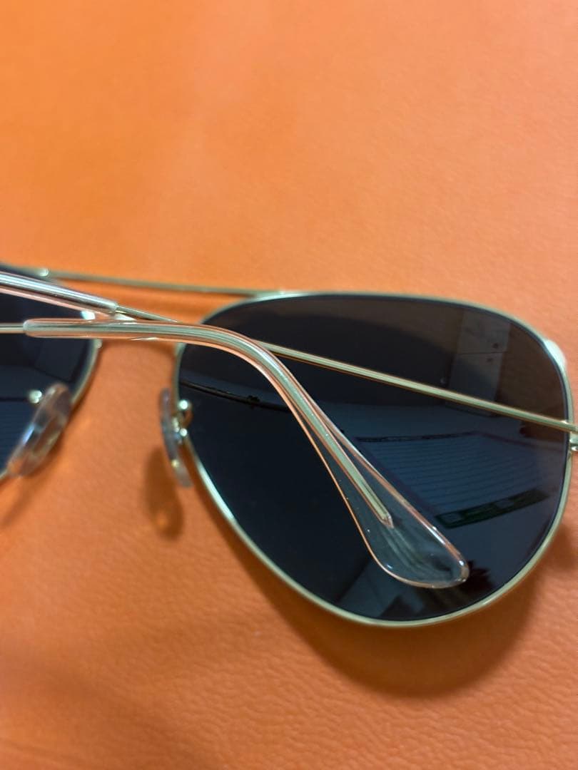 Ray-Ban Chromance サングラス ゴールド