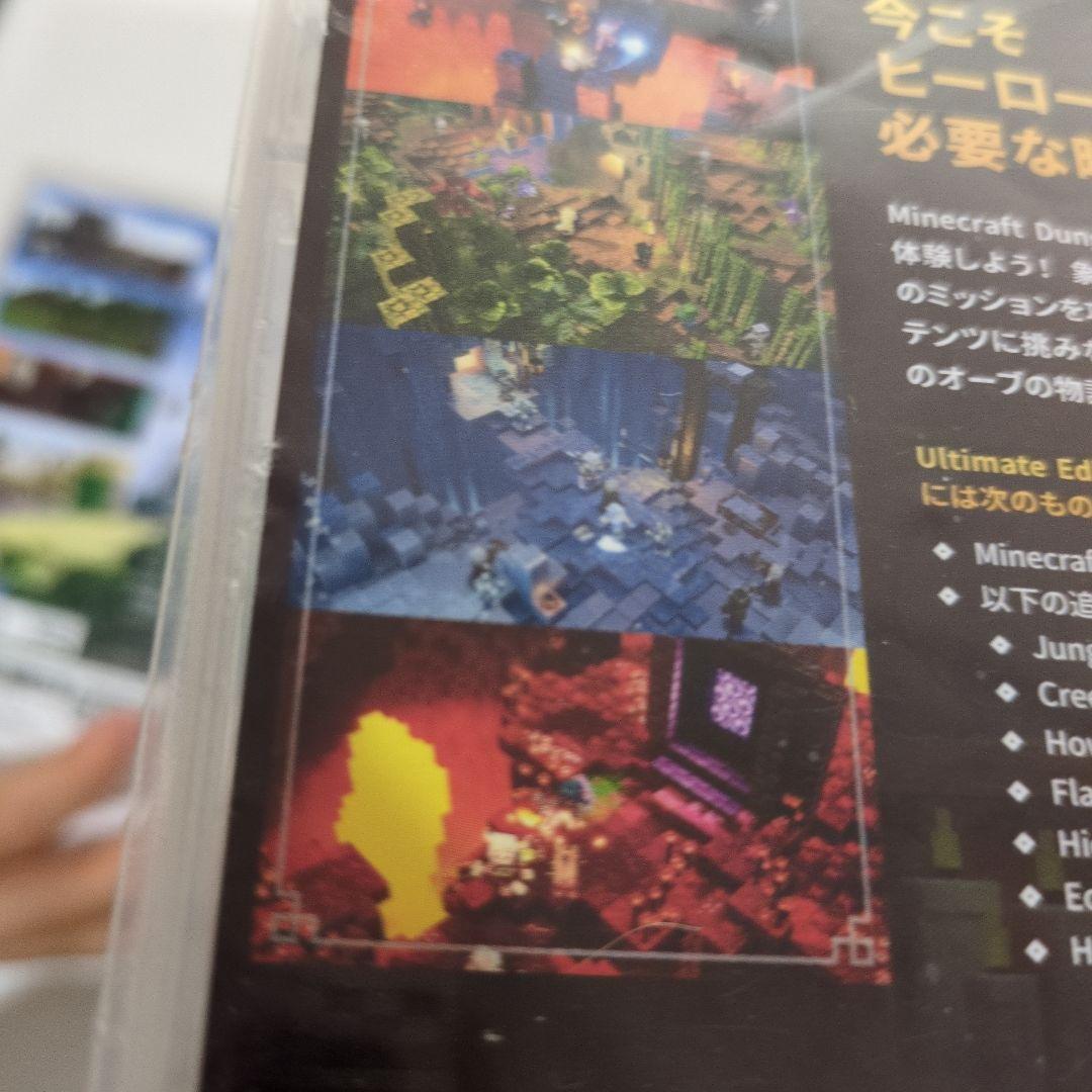 マインクラフトとマインクラフトダンジョンズセット