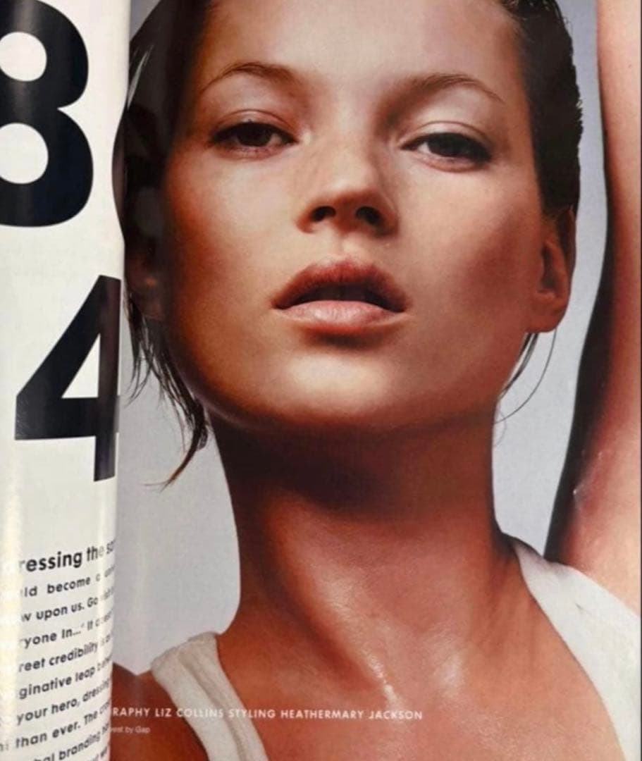 Kate Moss表紙‼️ THE FACE 2002.2 NO.61