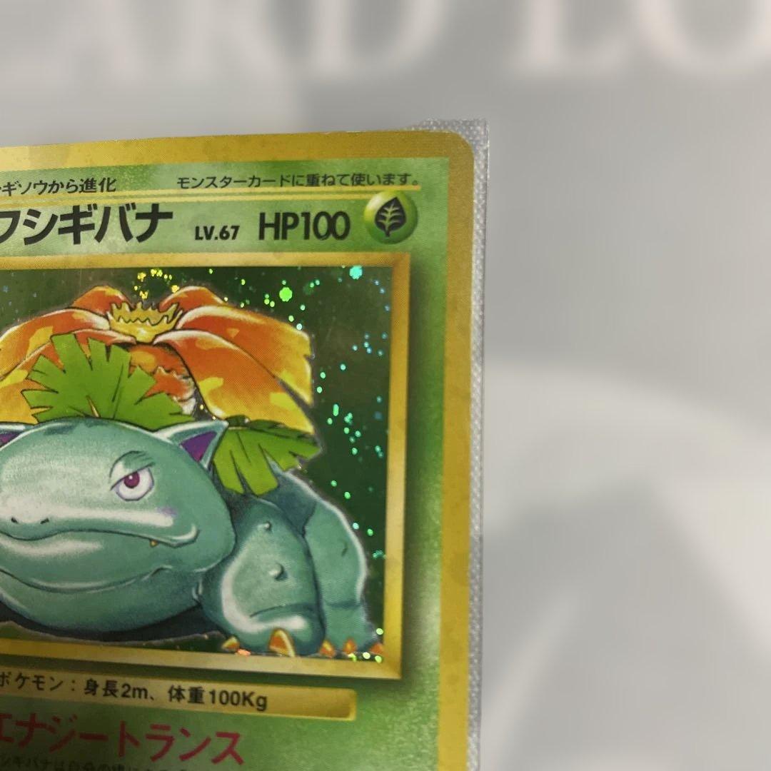 ポケモンカード 旧裏 フシギバナ　渦巻きホロ