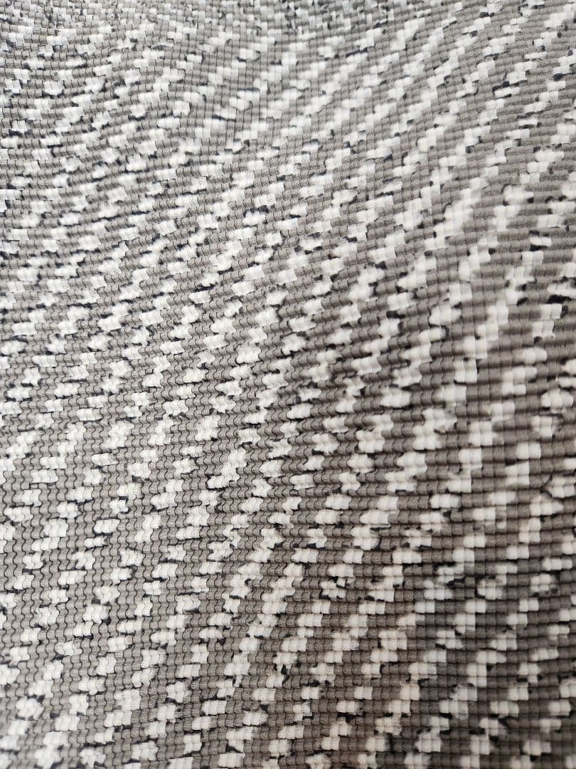 64941　me ISSEY MIYAKE　柄　ハイネック　半袖カットソー