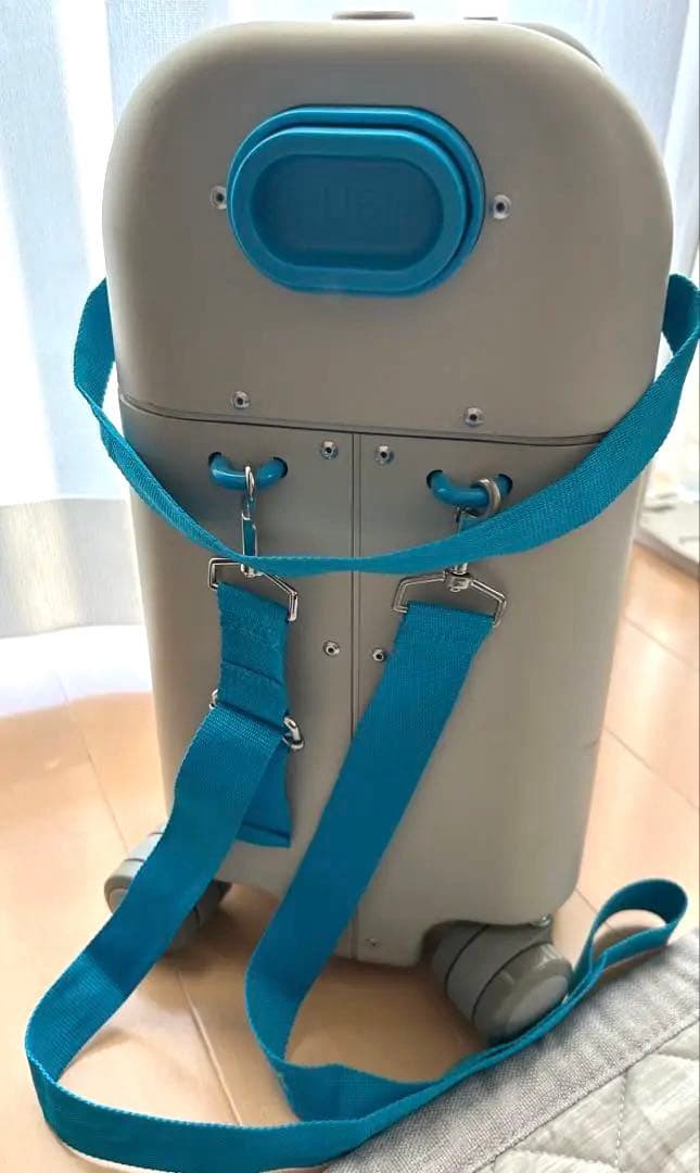 JETKIDS キャリーカート 布団未使用　グレー