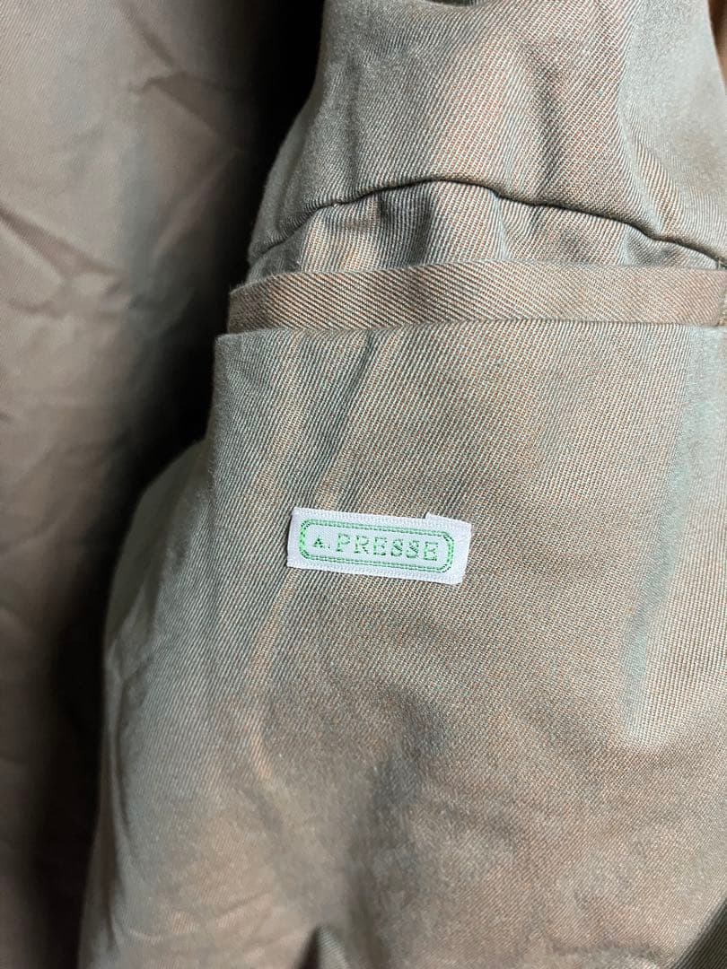 a.presse 24aw ツイードハリントンシャケツト