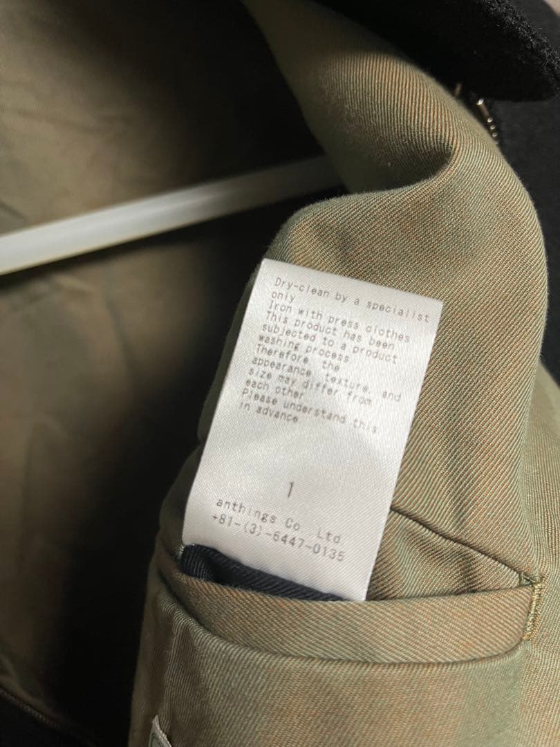 a.presse 24aw ツイードハリントンシャケツト