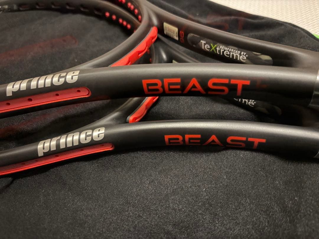 Prince Beast 98 G2 テニスラケット 2本セット