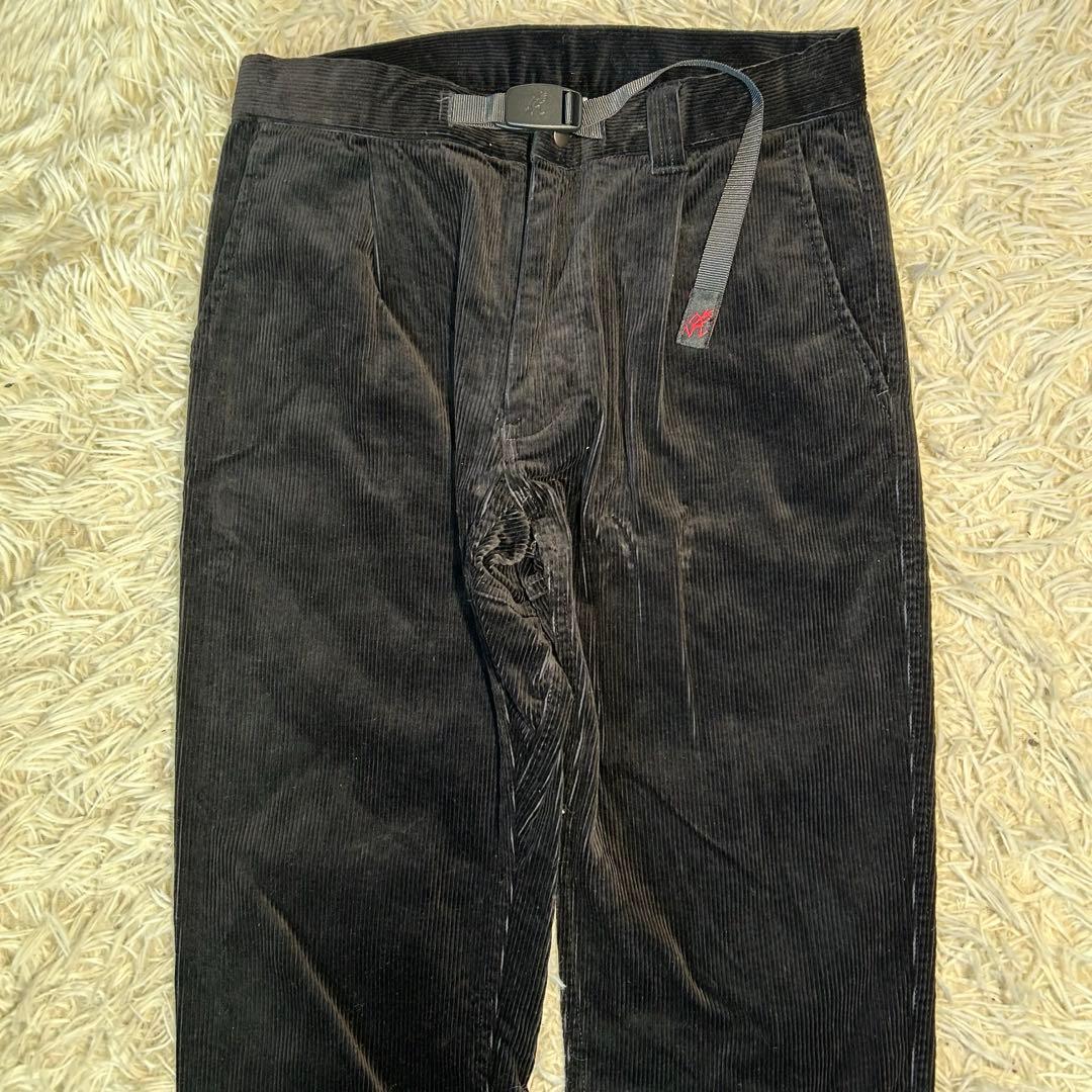 【美品】gramicci アーバンリサーチ別注　コーデュロイパンツ ブラック