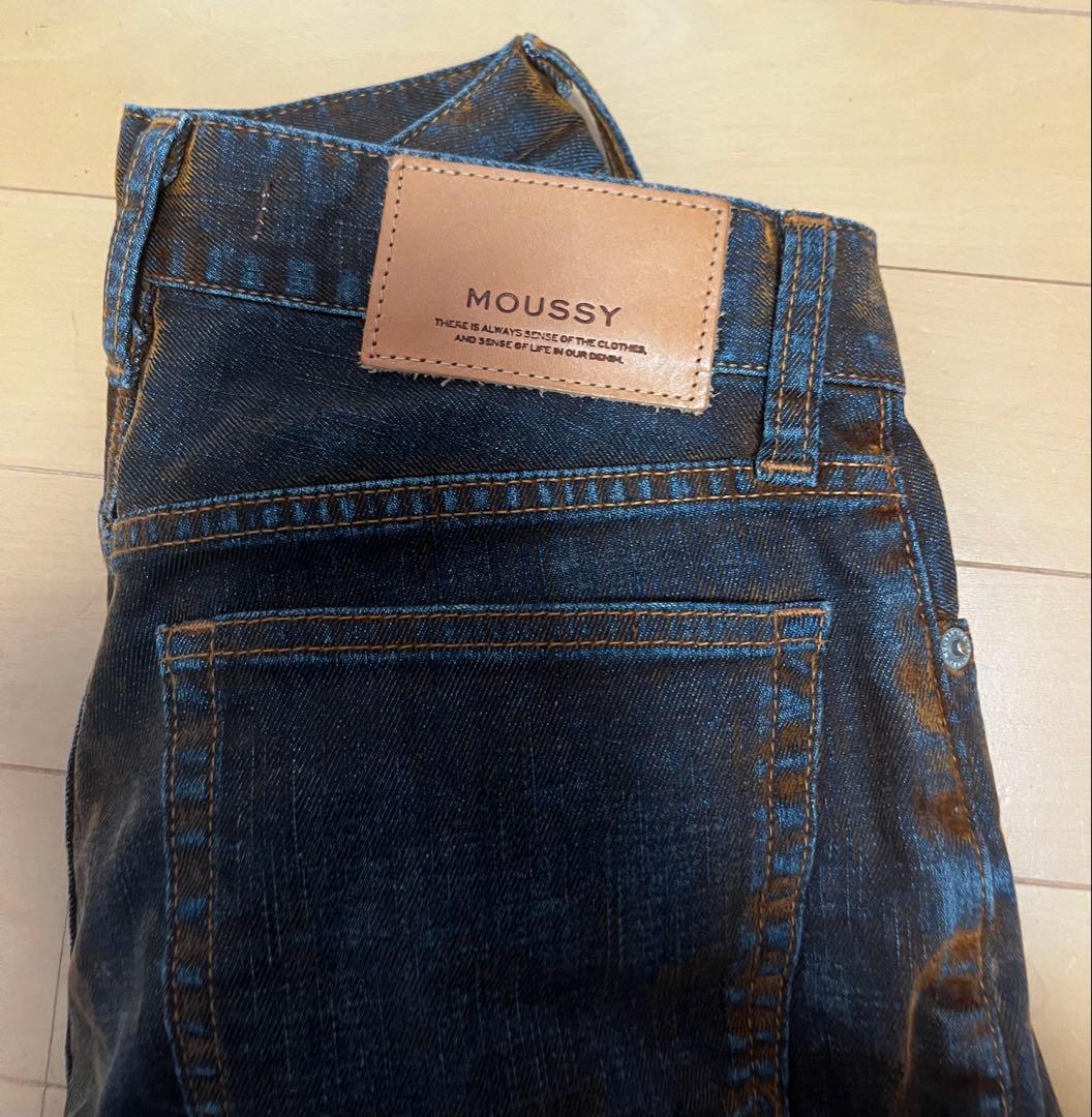 VELVET DENIM BAGGY / ベルベットデニムバギー　ブラウン