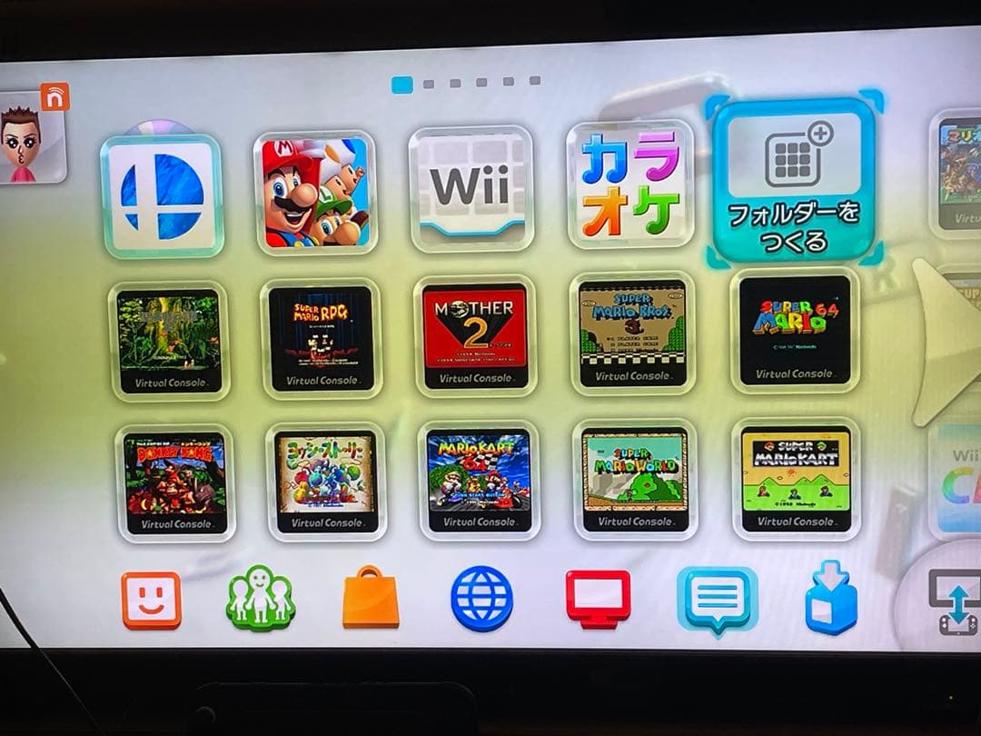 WII U 本体　32G 黒　wiiu