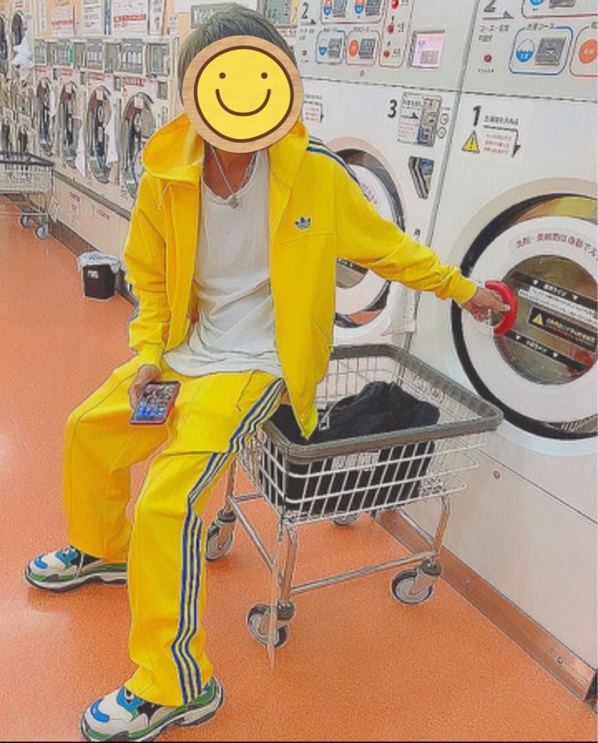 激レアadidas 特注色ジャージ上下セット　セットアップ