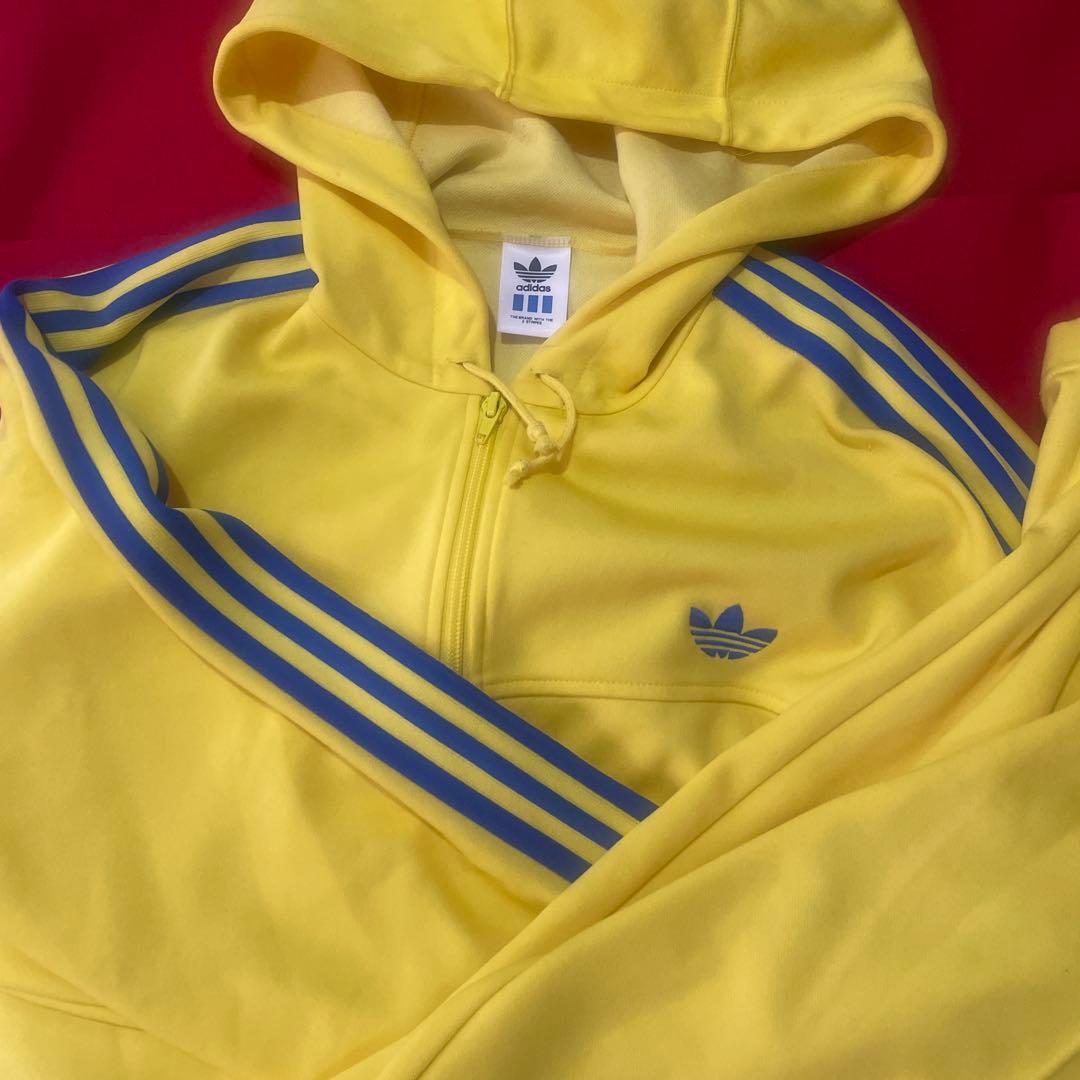 激レアadidas 特注色ジャージ上下セット　セットアップ