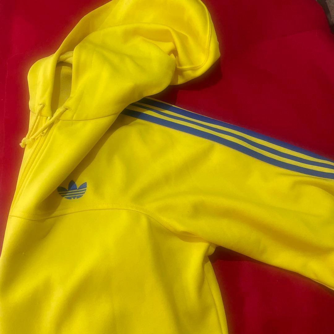 激レアadidas 特注色ジャージ上下セット　セットアップ