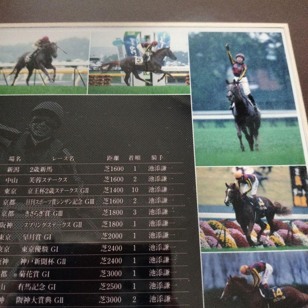 ☆競馬☆　ORFEVRE　オルフェーヴル　三冠馬　 記念パネル　池添謙一騎手