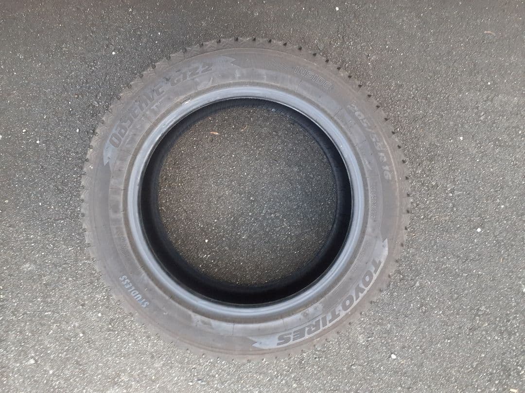 深溝22年47週　TOYO　スタッドレスタイヤ 205/55R16インチ 4本