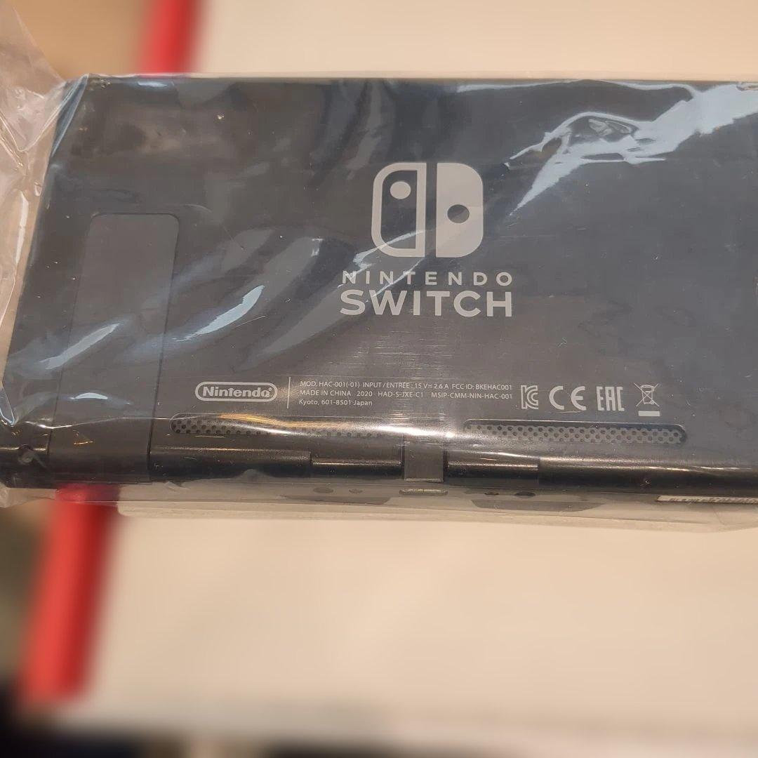 【ほぼ未使用】Nintendo Switch 本体 バッテリー強化モデル　グレー
