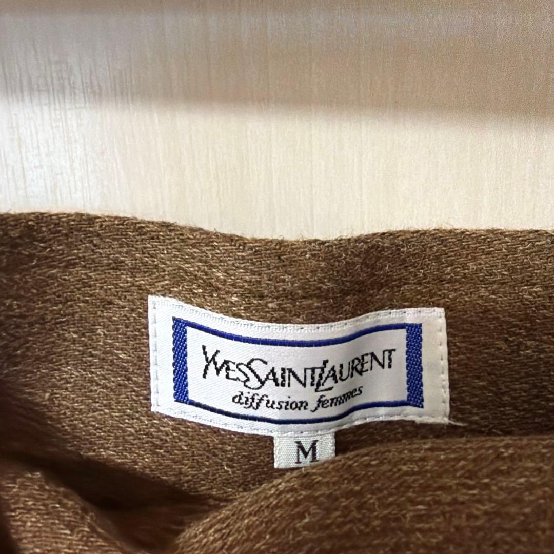 イヴ・サンローラン YSL スカート フレアスカート
