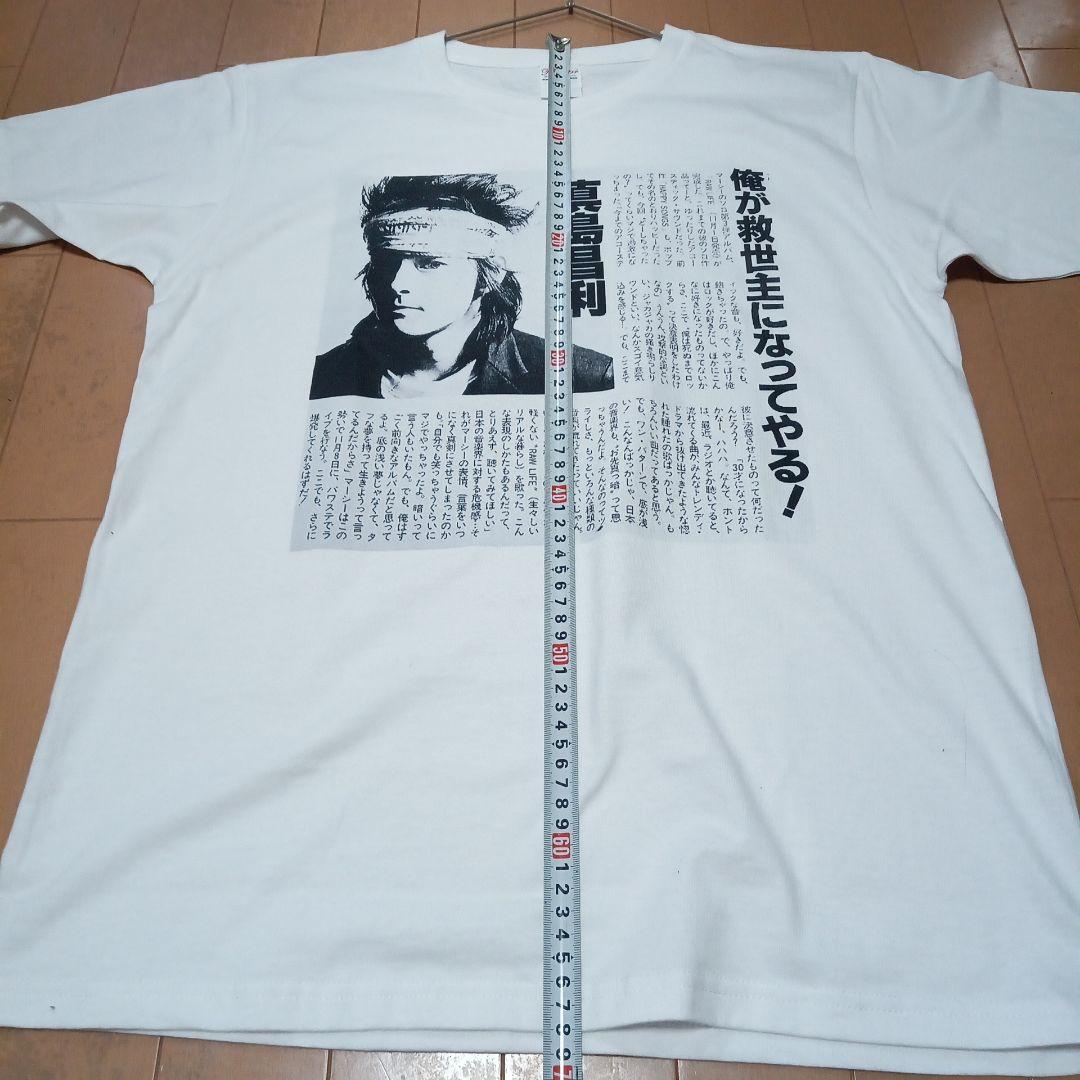 激レア！　真島昌利　TシャツLサイズ　ブルーハーツ　ハイロウズ