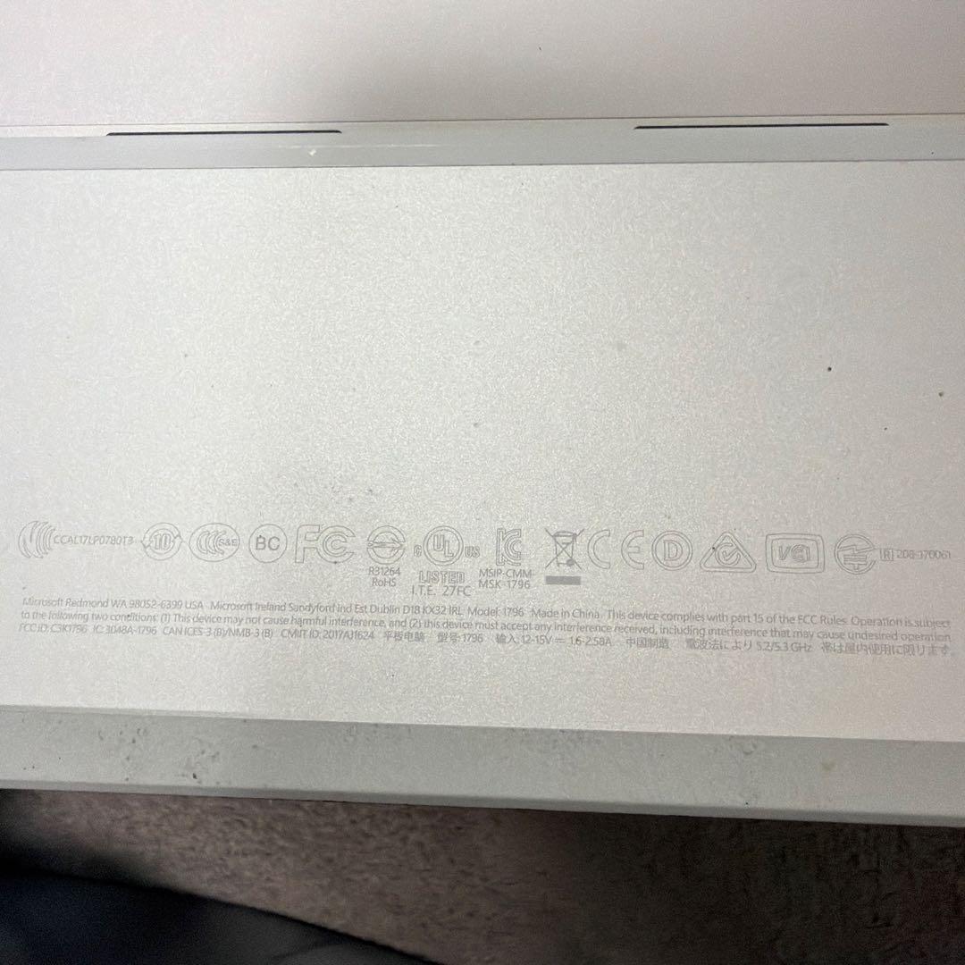 Windowsタブレット本体 surface Pro 5 1796