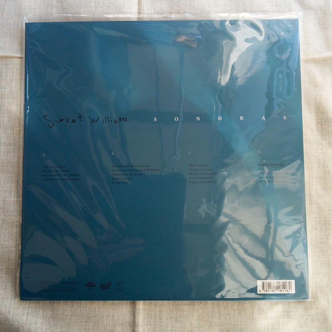 【新品未使用】Sweet William SONORAS レコード