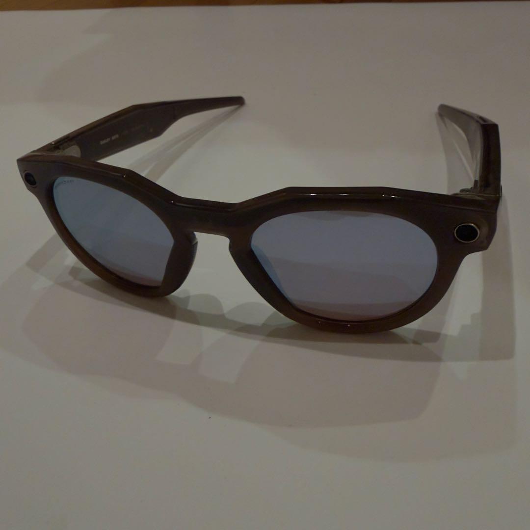  OAKLEY HSTN ブラウン　調光レンズ付き