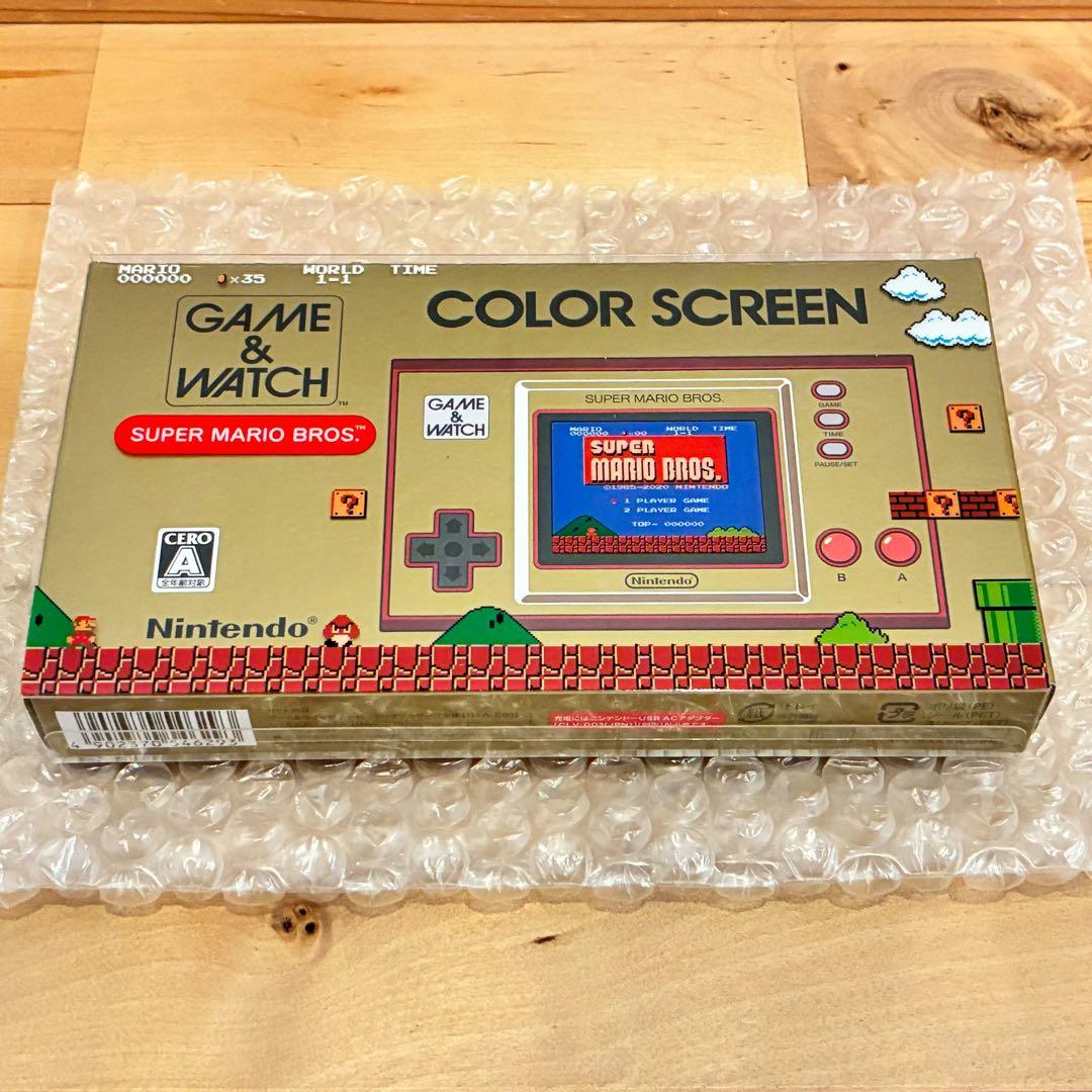 新品‼️スーパーマリオブラザーズ ゲーム&ウォッチ 35th 35周年 おまけ付き