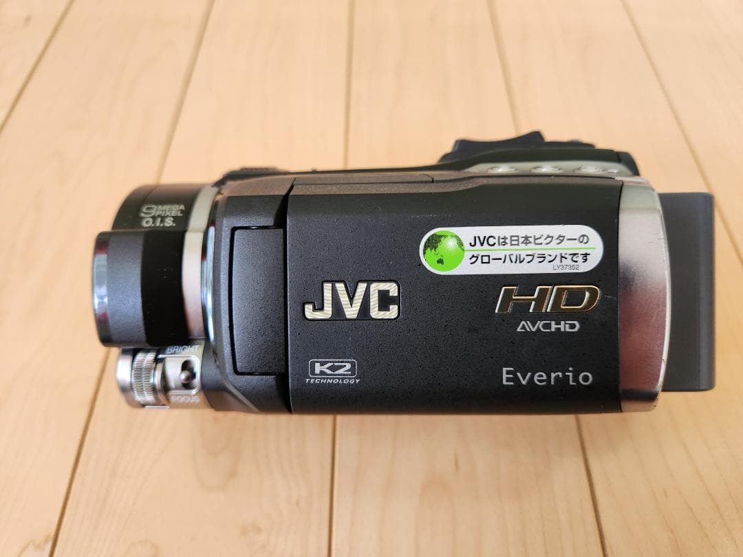 【美品】JVC Everio GZ-HM400B ビデオカメラ　バッテリー2個付
