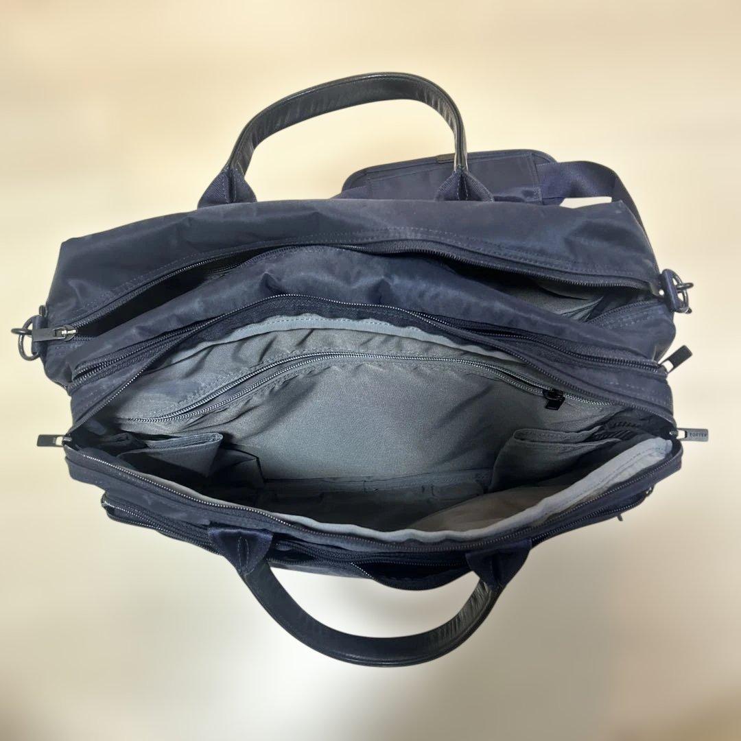 限定値下げ！ほぼ新品！PORTER / 2WAY BRIEFCASEネイビー