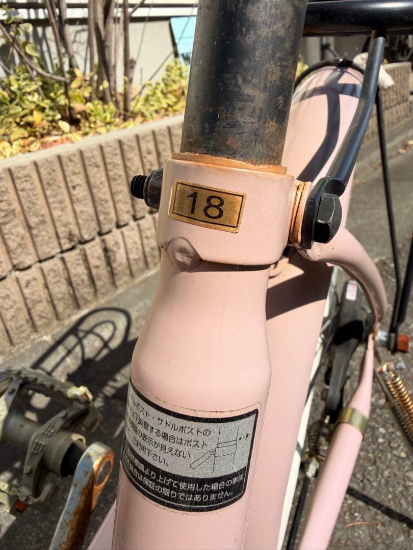 子供用自転車 18インチ ベージュ