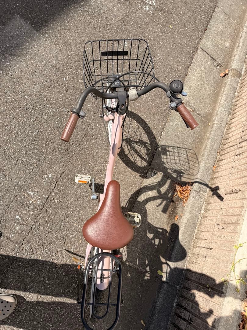 子供用自転車 18インチ ベージュ