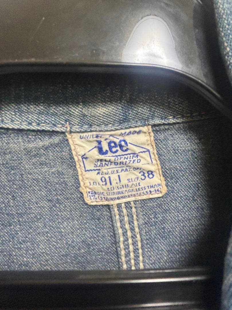 lee 91-j 復刻　ハウスロゴ　カバーオール