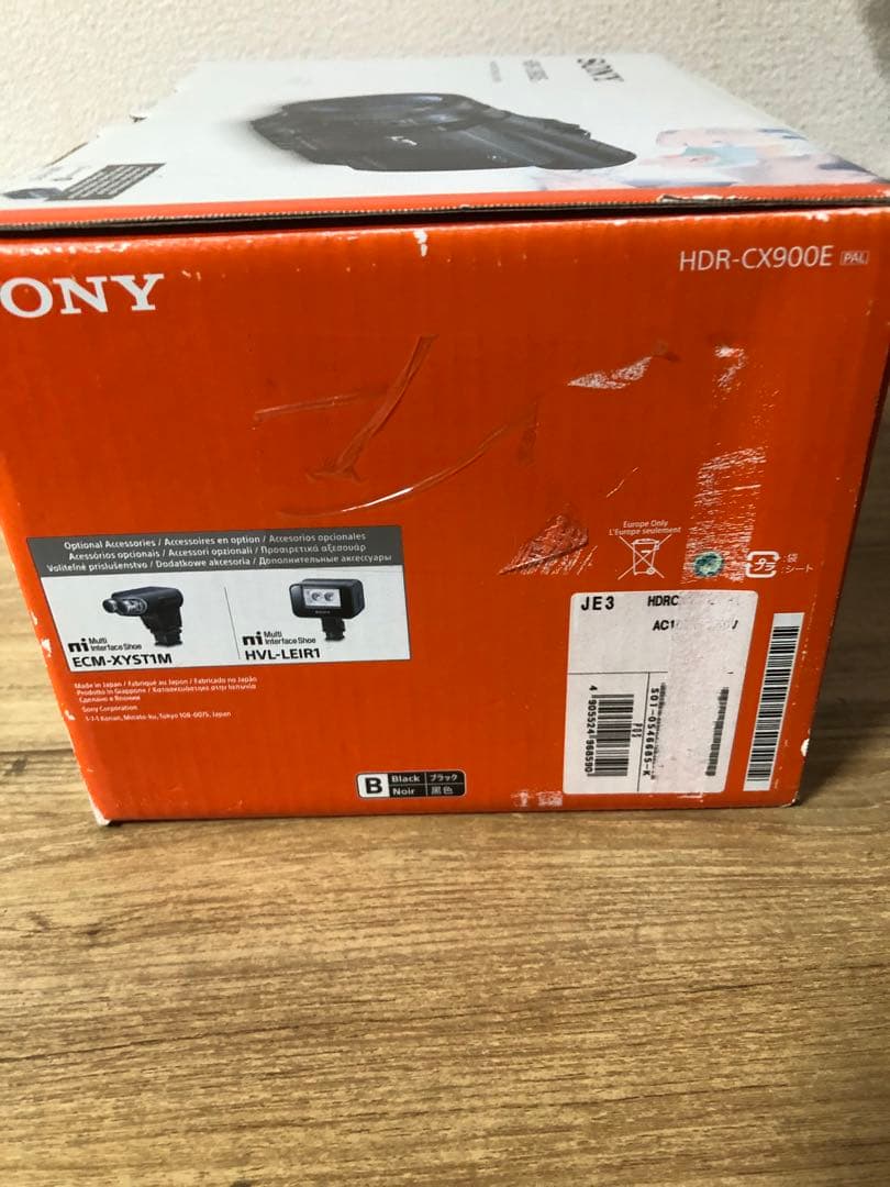 【ツーリスト版】SONY ビデオカメラ デジタルHD HDR-CX900E