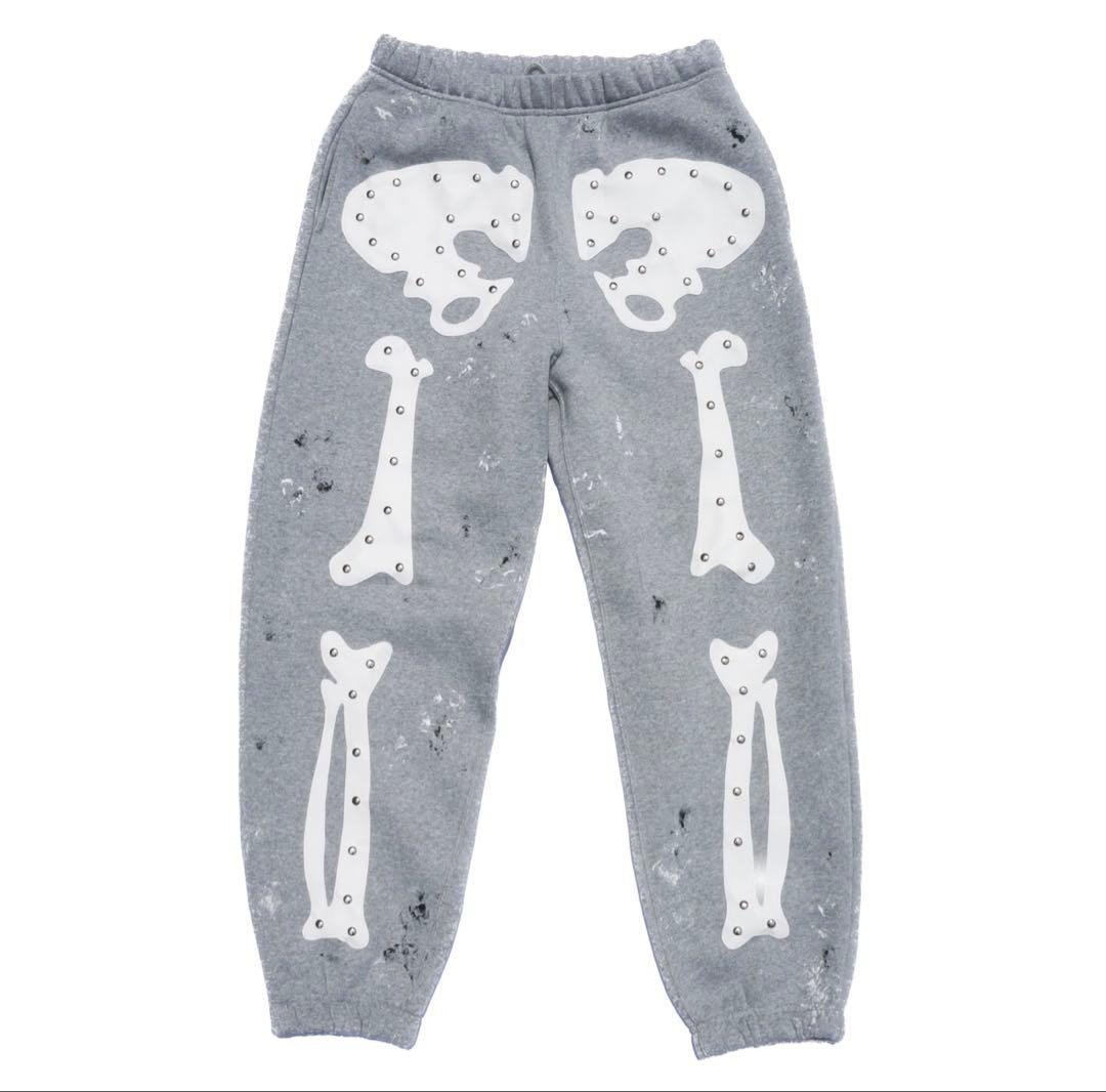 【macra】dirtybox SKELETON SWEAT PANTS