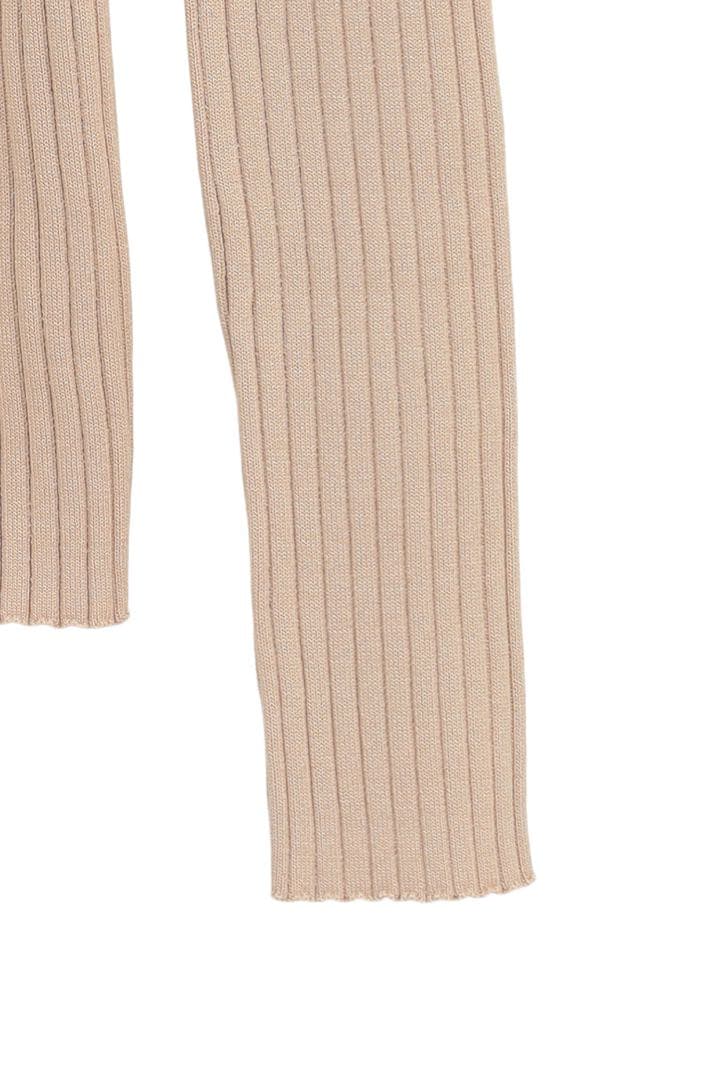 トップス CLANE W FACE GOLD BUTTON KNIT TOPS