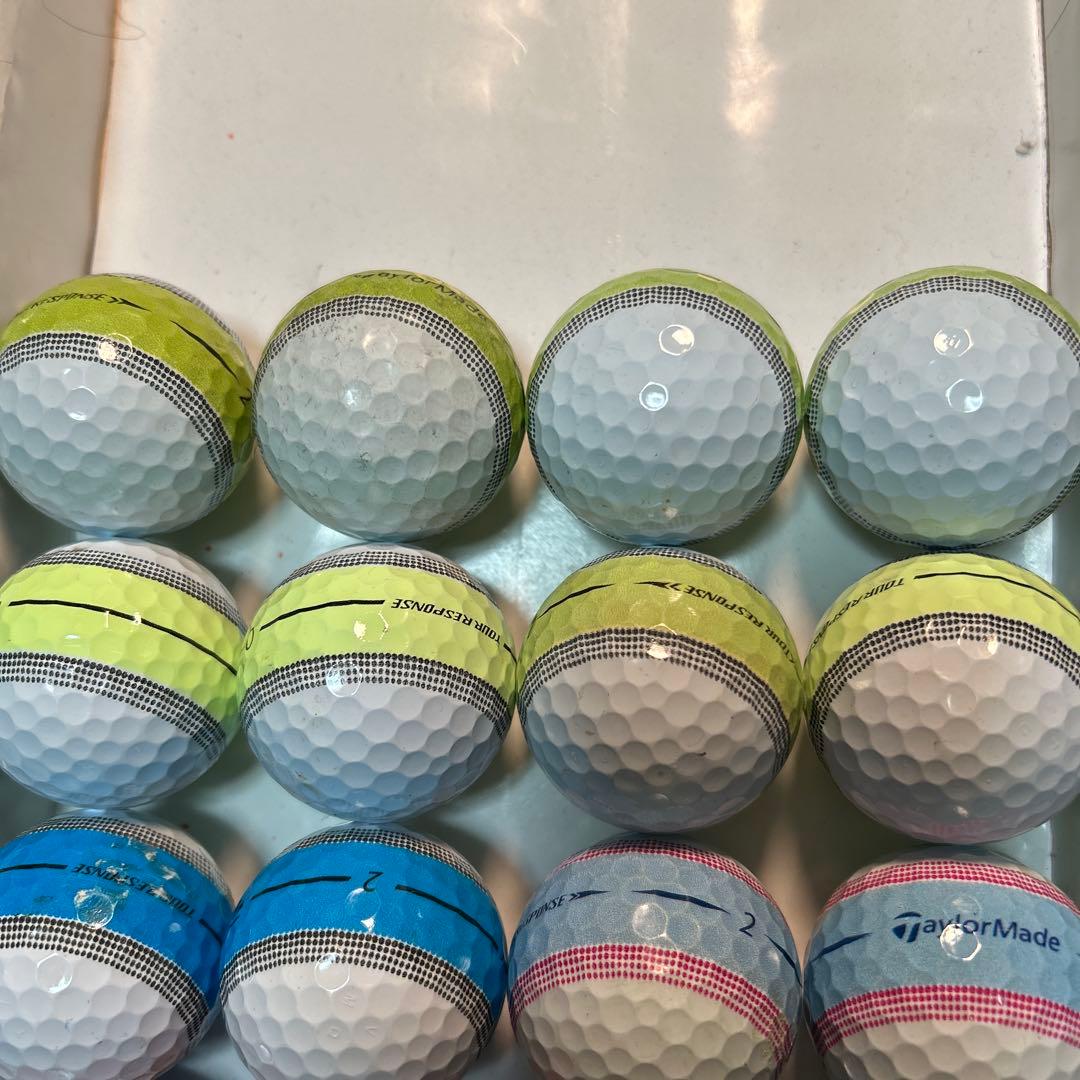 12/103)美品テーラーメイド　ツアーレスポンス2ダースの出品になります。