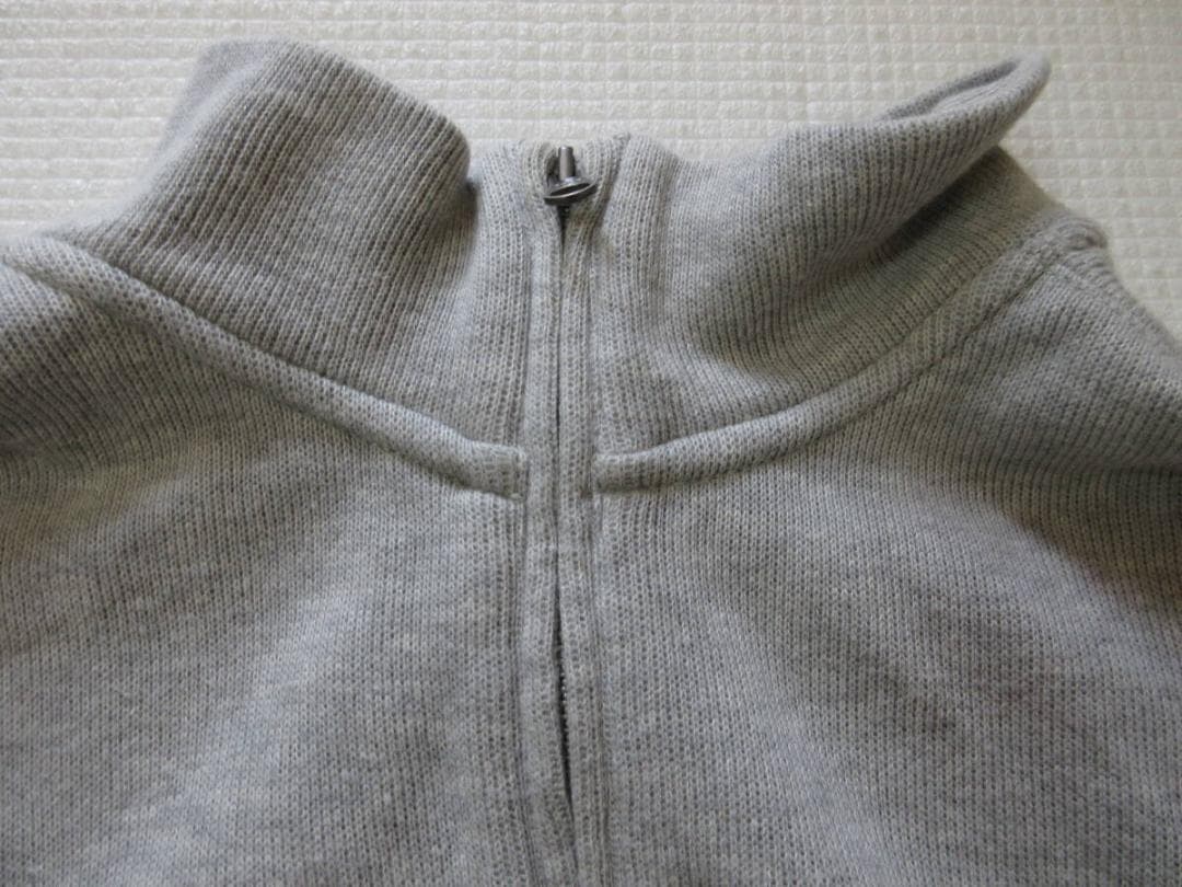 ★美品★POLO RALPH LAUREN 長袖ハーフジップ グレーM～L
